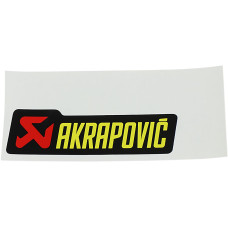 НАКЛЕЙКА РЕКЛАМНАЯ AKRAPOVIC (43201939) MT-07 /MT-09 95 X 30 MM