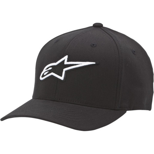 КЕПКА Alpinestars (25012155) чёрный CORP S/M CORPORATE CURVED BILL S/M