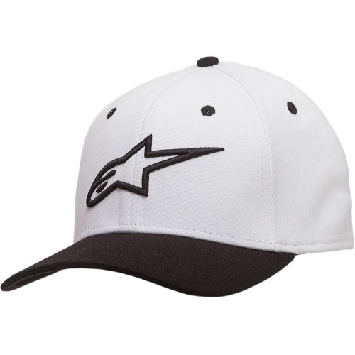 КЕПКА Alpinestars (25012702) чёрный белый AGE CURVE / S/M AGELESS CURVED BILL / S/M