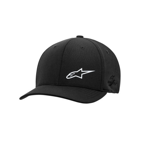 КЕПКА Alpinestars (25012889) супермото белый чёрный ASYM S-TECH / SM