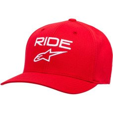 КЕПКА Alpinestars (25013074) супермото белый красный RIDE 2.0 / SM