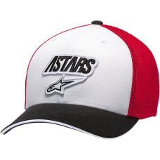 КЕПКА Alpinestars (25013137) чёрный белый красный RACE-AN // S/M