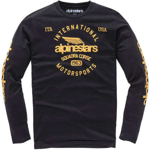 ФУТБОЛКА Alpinestars (303018017) чёрный WINGED MOTO L