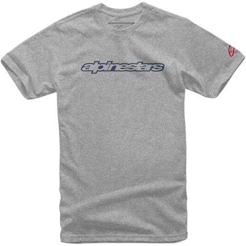 ФУТБОЛКА Alpinestars (303018053) серый красный WORDMARK /NV/ XL