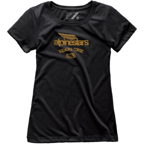 ФУТБОЛКА Alpinestars (30313605) чёрный 4W WINGED TEAM M
