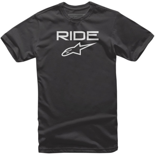 ФУТБОЛКА Alpinestars (30322776) чёрный белый подростковый RIDE-2 / XL RIDE 2.0 / X-LARGE