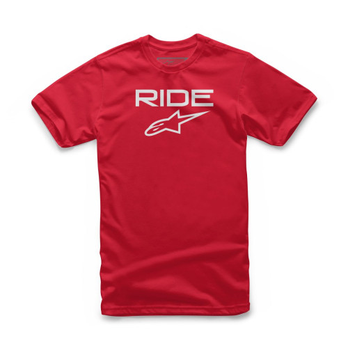 ФУТБОЛКА Alpinestars (30322778) средний белый подростковый красный RIDE-2 / M RIDE 2.0 /
