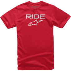 ФУТБОЛКА Alpinestars (30322780) белый подростковый красный RIDE-2 / XL RIDE 2.0 / X-LARGE