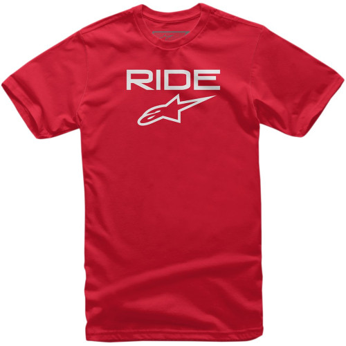 ФУТБОЛКА Alpinestars (30322780) белый подростковый красный RIDE-2 / XL RIDE 2.0 / X-LARGE