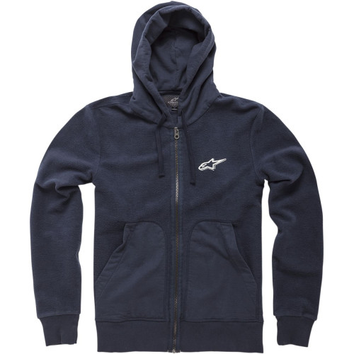ПУСЕР | ТОЛСТОВКА С КАПЮШОНОМ Alpinestars (30503598) флис EXPO S EXPO ZIP UP NAVY SMALL