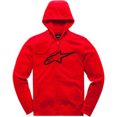 ПУСЕР | ТОЛСТОВКА С КАПЮШОНОМ Alpinestars (30504475) флис чёрный красный AGE-II / XL AGELESS II ZIP UP / X-LARGE