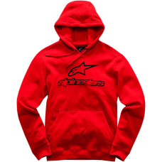 ПУСЕР | ТОЛСТОВКА С КАПЮШОНОМ Alpinestars (30504483) флис средний чёрный красный ALWAYS-II / M ALWAYS II /