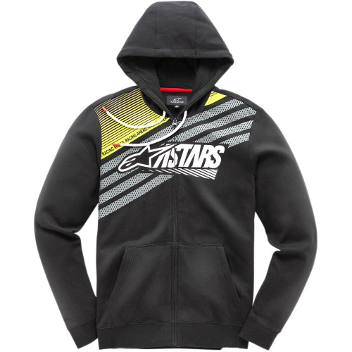 ПУСЕР | ТОЛСТОВКА С КАПЮШОНОМ Alpinestars (30504814) чёрный STRIPEY M