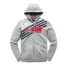 ПУСЕР | ТОЛСТОВКА С КАПЮШОНОМ Alpinestars (30504820) серый STRIPEY L