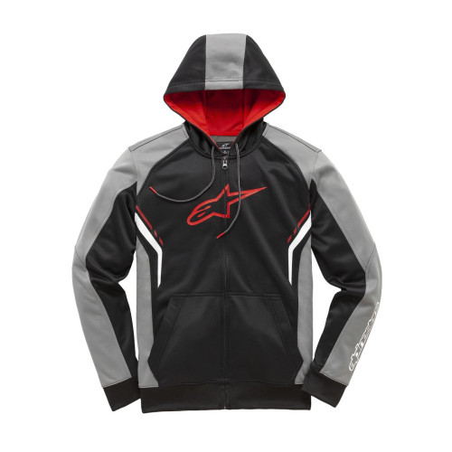 ПУСЕР | ТОЛСТОВКА С КАПЮШОНОМ Alpinestars (30504856) чёрный STRIKE XL