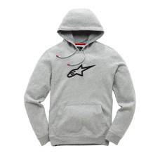 ПУСЕР | ТОЛСТОВКА С КАПЮШОНОМ Alpinestars (30504878) серый чёрный LONGRUN / S