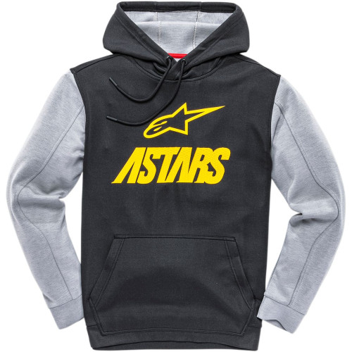 ПУСЕР | ТОЛСТОВКА С КАПЮШОНОМ Alpinestars (30504982) чёрный жёлтый CONVERGE / XL