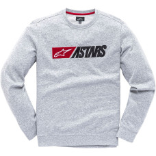 ПУСЕР | ТОЛСТОВКА С КАПЮШОНОМ Alpinestars (30505006) серый INDULGENT 2X