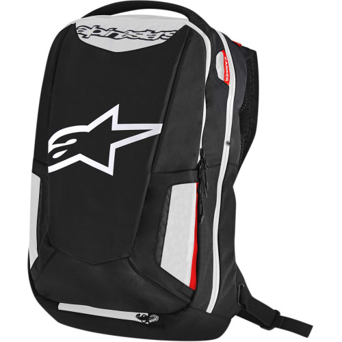 РЮКЗАК Alpinestars (35170403) чёрный белый красный CITY HUNTER B/W/R CITY HUNTER //
