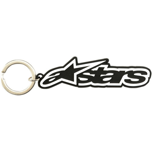 БРЕЛОК ДЛЯ КЛЮЧЕЙ Alpinestars (99050083) белый чёрный BLAZE /