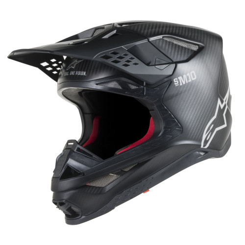 ШЛЕМ Alpinestars (01106099) карбон супермото SM10 SOLID L
