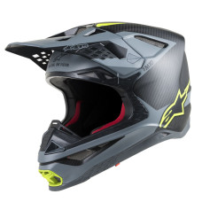 ШЛЕМ Alpinestars (01106123) супермото SM10 META B/G/Y L