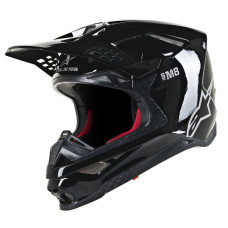 ШЛЕМ Alpinestars (01106147) супермото чёрный SM8 SOLID L