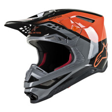 ШЛЕМ Alpinestars (01106183) супермото чёрный оранжевый SM8 TRIPLE /G/ L SM8 TRP /G/ L