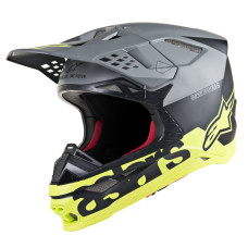 ШЛЕМ Alpinestars (01106191) супермото чёрный жёлтый SM8 RADIUM /G/ 2X SM8 RDM /G/ 2X