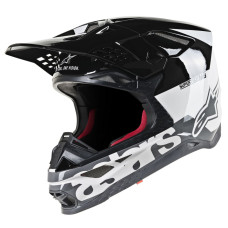 ШЛЕМ Alpinestars (01106202) супермото белый чёрный SM8 RADIUM //G XL SM8 RDM //G XL