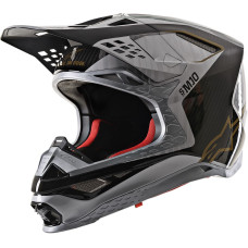 ШЛЕМ Alpinestars (01106276) XS супермото чёрный SM10 ALLOY S/