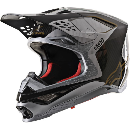ШЛЕМ Alpinestars (01106279) супермото чёрный SM10 ALLOY S/ L