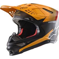 ШЛЕМ Alpinestars (01106286) супермото чёрный оранжевый SM10 DYNO / XL