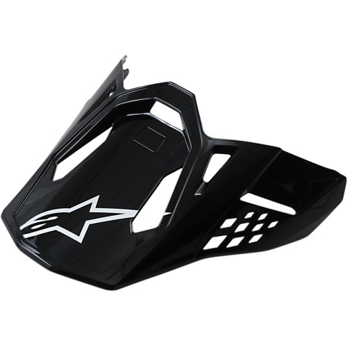 КОЗЫРЁК ШЛЕМА Alpinestars (01321289) чёрный супермото SM10/SM8 GLOSS S-M 10/S-M8 GLS
