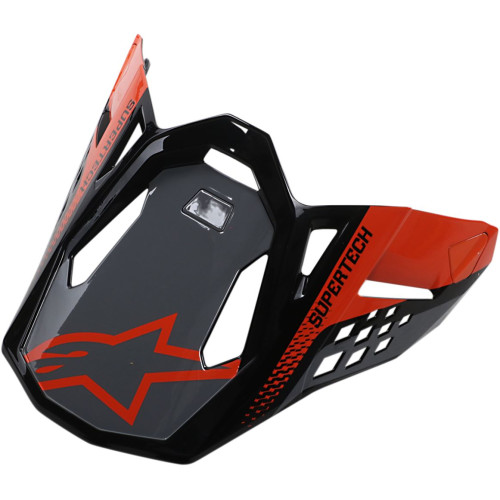 КОЗЫРЁК ШЛЕМА Alpinestars (01321300) серый супермото SM8 TRIPLE GLOSS TRIPLE GLOSS