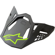 КОЗЫРЁК ШЛЕМА Alpinestars (01321302) супермото серый жёлтый SM8 RADIUM GRY/YLW RAD MAT /