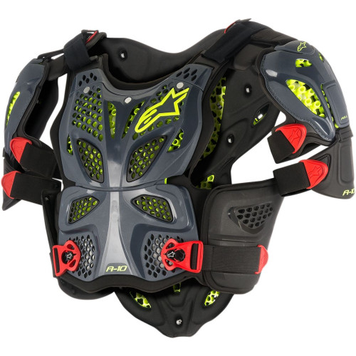 ЗАЩИТА КОРПУСА (ЧЕРЕПАХА) Alpinestars (27010822) чёрный A10 B/AN M/L A-10 ANTHRACITE/ M/L