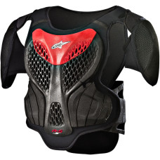 ЗАЩИТА КОРПУСА (ЛАТЫ) Alpinestars (27010837) подростковый чёрный красный A5-S L/XL A-5 S / L/XL