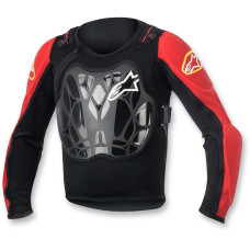 ЗАЩИТА КОРПУСА (ЧЕРЕПАХА) Alpinestars (27020195) подростковый чёрный красный BIONIC PRO O/S BIONIC / ONE SIZE