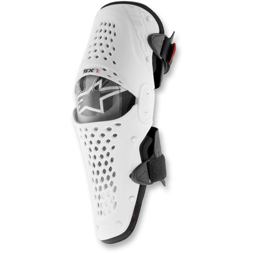 НАКОЛЕННИКИ Alpinestars (27040415) SX внедорожное белый чёрный -1 S/M -1 / S/M