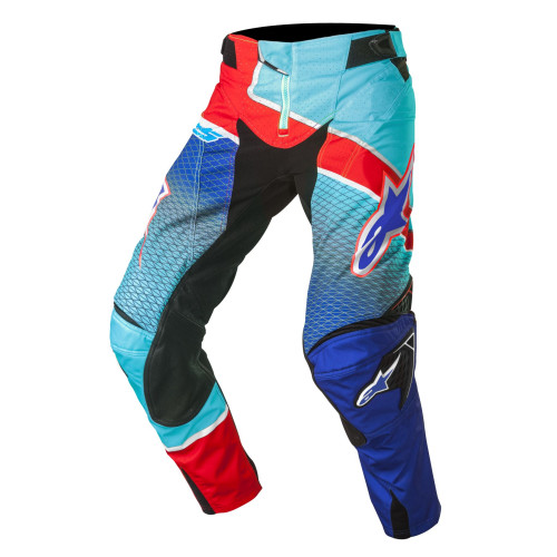 ШТАНЫ Alpinestars (29016157) внедорожное синий красный S7 TECH-VEN B/C/R 28 TECHSTAR VENOM S7 28 /CYAN/
