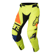 ШТАНЫ Alpinestars (29016806) внедорожное оранжевый жёлтый чёрный синий S8 TECH-FAC Y/B/O 28 TECHSTAR FACTORY S8 /// 28