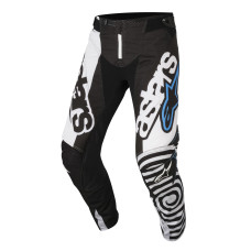 ШТАНЫ Alpinestars (29016820) внедорожное белый чёрный S8 TECH-VEN B/W/A 28 TECHSTAR VENOM S8 //AQUA 28