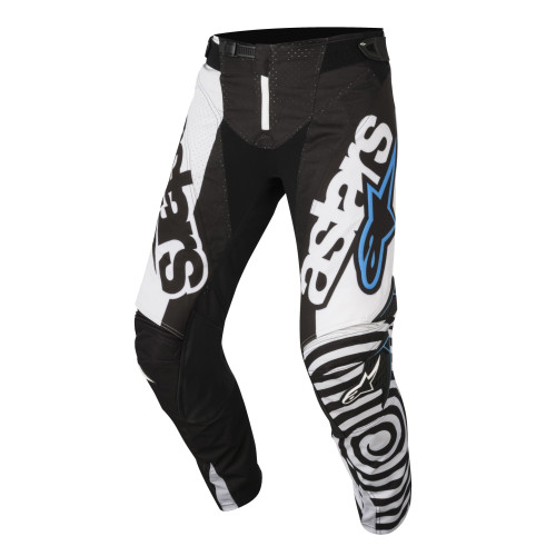 ШТАНЫ Alpinestars (29016820) внедорожное белый чёрный S8 TECH-VEN B/W/A 28 TECHSTAR VENOM S8 //AQUA 28