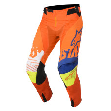 ШТАНЫ Alpinestars (29016863) внедорожное оранжевый жёлтый белый синий S8 T-SCREAM O/B/W 30 TECHSTAR SCREAMER S8 /// 30
