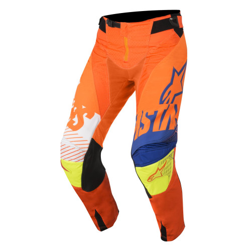 ШТАНЫ Alpinestars (29016867) внедорожное оранжевый жёлтый белый синий S8 T-SCREAM O/B/W 38 TECHSTAR SCREAMER S8 /// 38