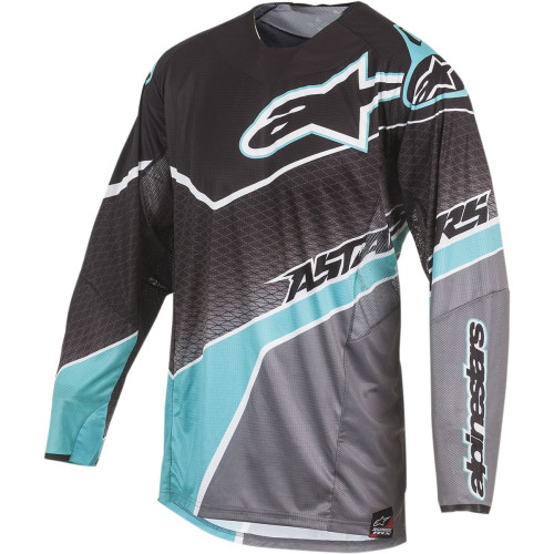ДЖЕРСИ Alpinestars (29104146) внедорожное чёрный серый S7 TECH-VEN B/G/T MD TECHSTAR VENOM S7 M /DARK / TEAL