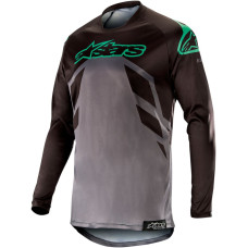 ДЖЕРСИ Alpinestars (29105166) внедорожное средний чёрный серый S9 RAC-COMP B/G/T MD RACER TECH COMPASS S9 //TEAL