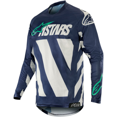 ДЖЕРСИ Alpinestars (29105196) внедорожное средний серый S9 RAC-BRAP /NV MD RACER BRAAP S9 /NAVY/TEAL