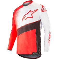 ДЖЕРСИ Alpinestars (29105201) внедорожное средний чёрный белый красный S9 RAC-SUPR R/B/W MD RACER SUPERMATIC S9 //